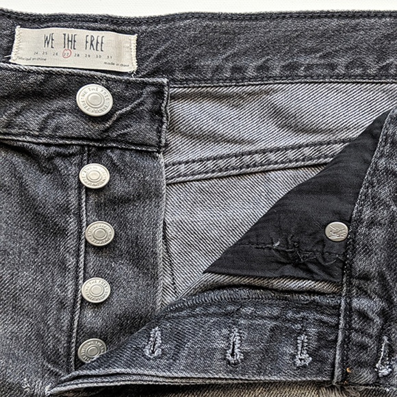 Free People Loving Good Vibrations Cutoff Shorts - Picture 6 of 8